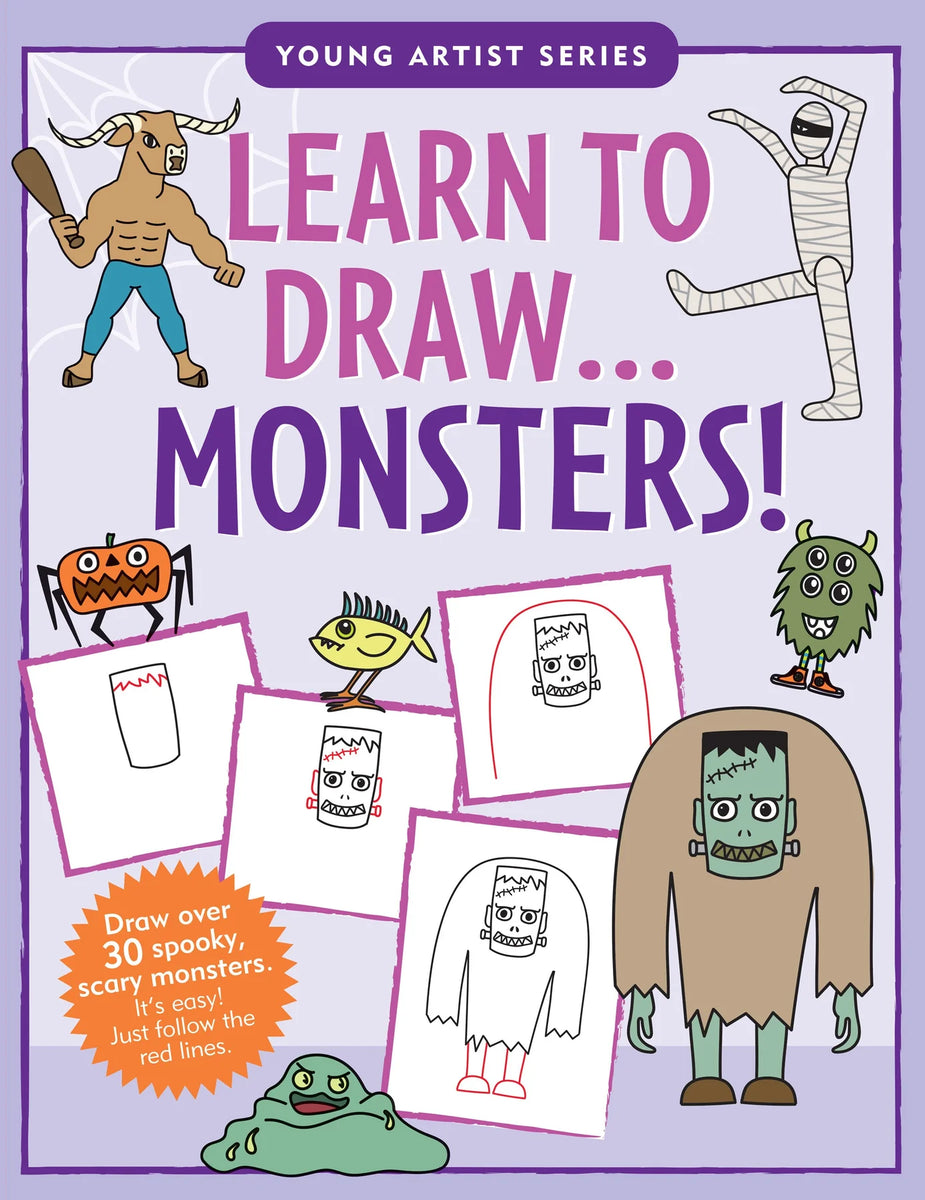 絵本・児童書 MONSTERS! DRAW YOUR OWN MUTANTS 9781441341426_1800x1800_127c24