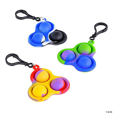 Popping Backpack Clip Keychains