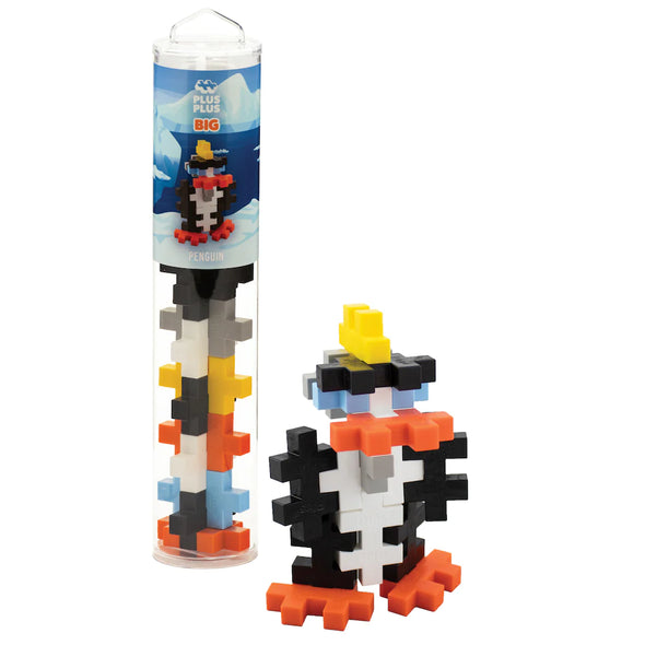 BIG 15 pc Plus Plus Tube - Penguin