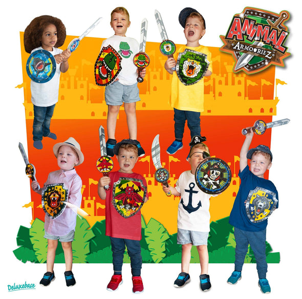 Animal Armouriez Foam Sword & Shield - Tiger