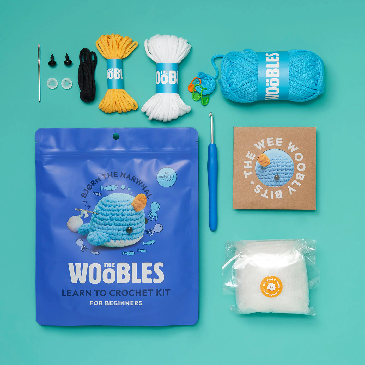 Wobbles Crochet Kit For Beginners Beginner Crochet Kit For