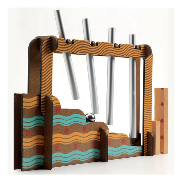 Zig & Go Wooden Music Building Game - 52 Piece Set