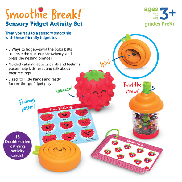 Smoothie Break! Sensory Fidget Activity Set