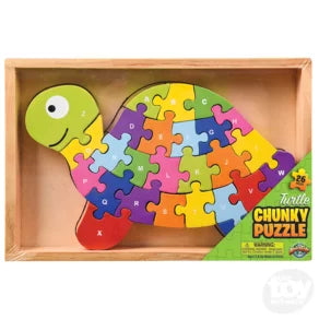 Wooden Turtle Letter Puzzle