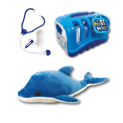 My Little Vet Basket - Dolphin