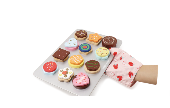 Wooden Cookie Baking Set