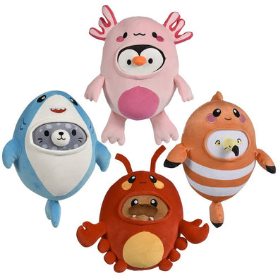10" Costume Sealife Eggamals Plush