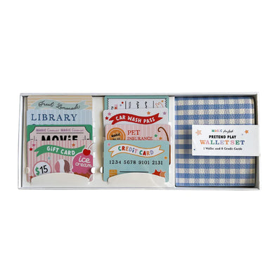 Pretend Play Wallet & Credit Card Set