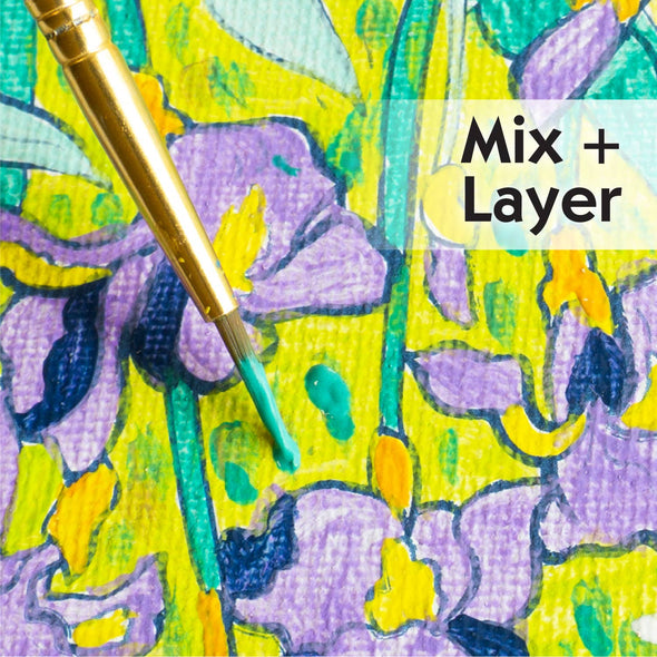 Paint by Number Museum Series – Irises