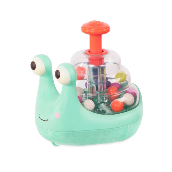 Rolling Light-Up Snail Popper