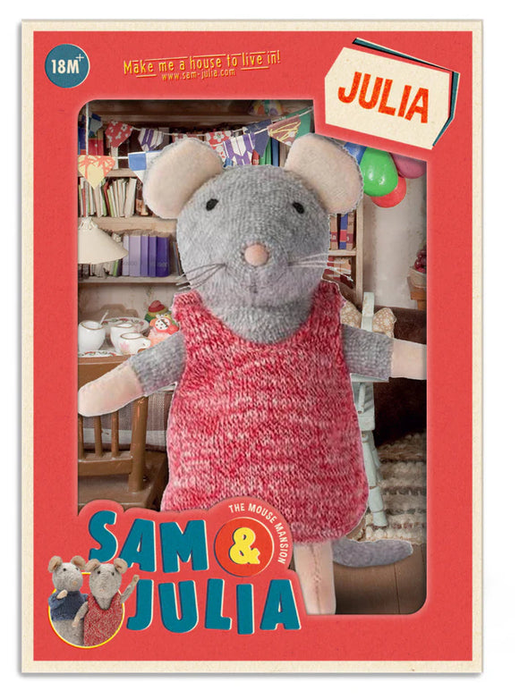 Sam & Julia Mouse Plush