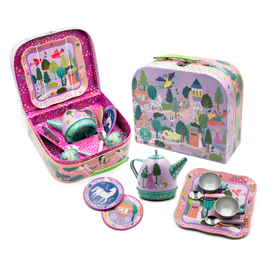 Fairy Tale Musical Tin Tea Set
