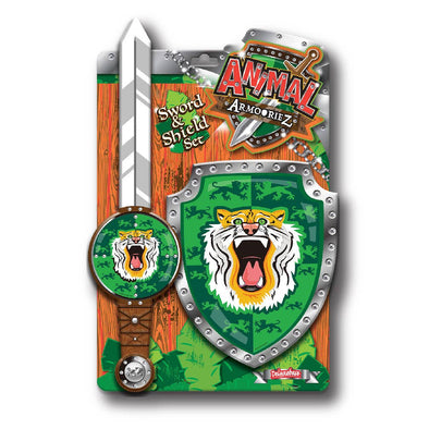 Animal Armouriez Foam Sword & Shield - Tiger