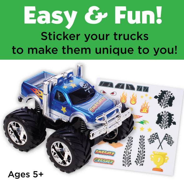 Decorate Monster Trucks Craft Kit