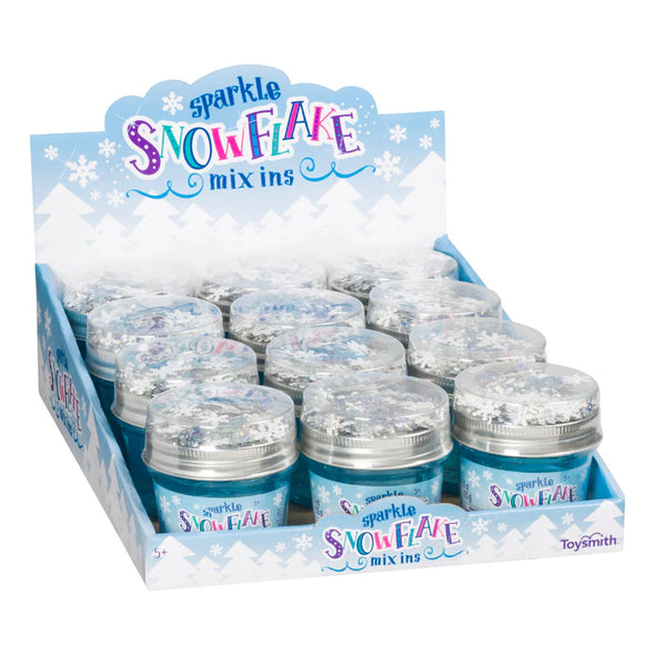 Snowflake Mix-Ins Slime