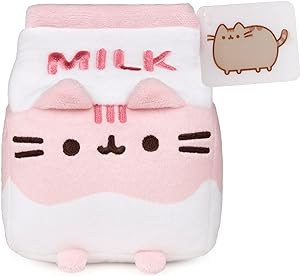 Pusheen Milk Sip Plush, 6"