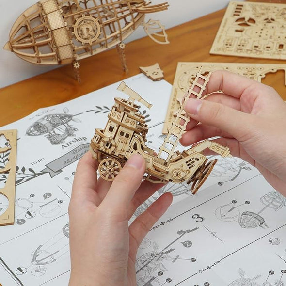 3D Wooden Puzzle