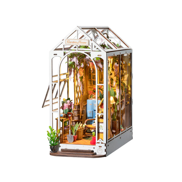 DIY Miniature House Book Nook Kit