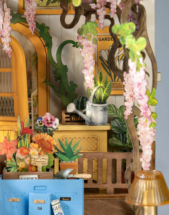 DIY Miniature House Book Nook Kit