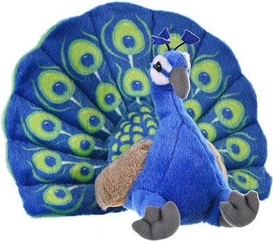 Peacock Plush 12"