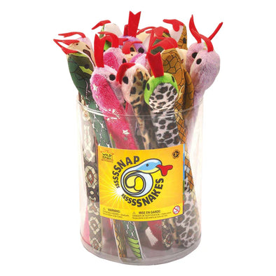 Snap Snake Plush Slap Bracelets