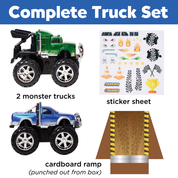 Decorate Monster Trucks Craft Kit