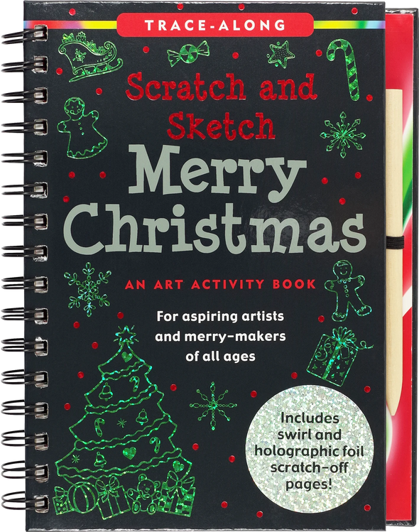 Merry Christmas Scratch and Sketch