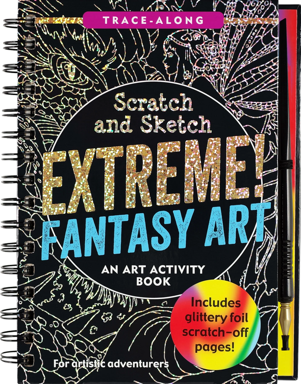 Extreme! Fantasy Art Scratch and Sketch