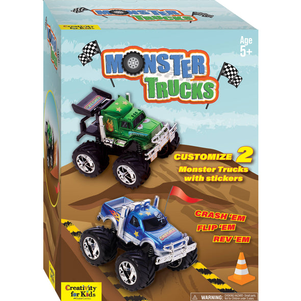 Decorate Monster Trucks Craft Kit