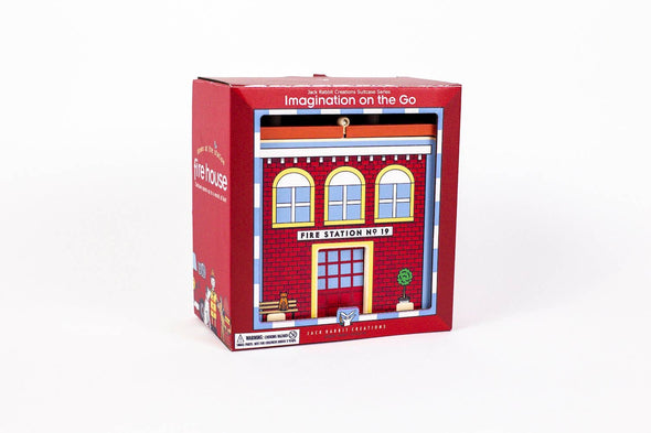 Suitcase Series: Fire House Playset