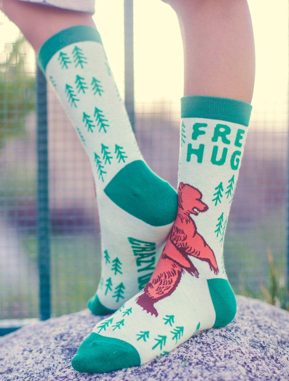 Youth Free Bear Hugs Socks