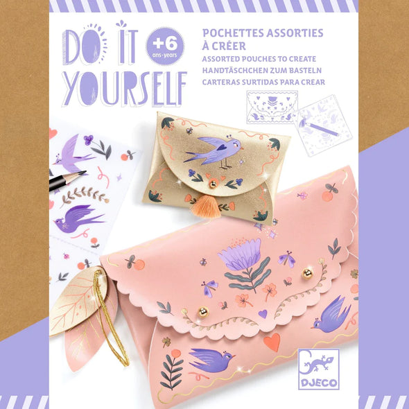 Sweet Fashionista Pouches DIY Craft Kit