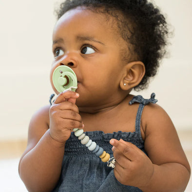 Multi-Colored Pacifier Clip