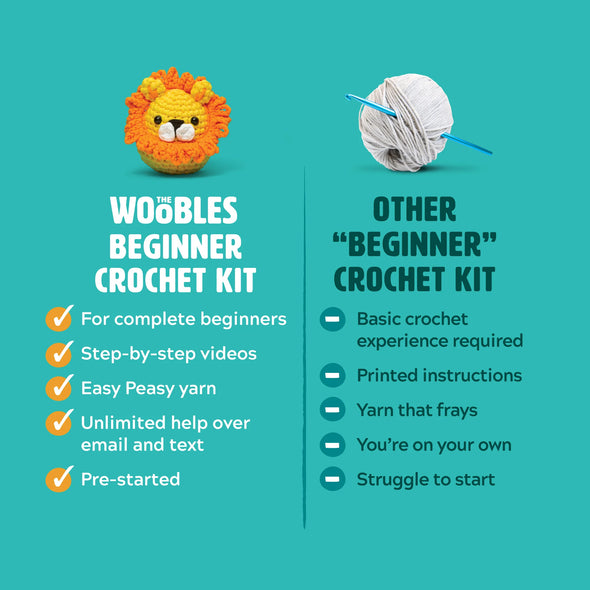 Beginning Crochet Kit - The Woobles