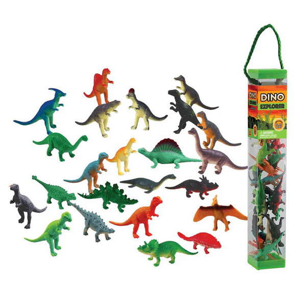 Dinosaur Tube - 24-piece Playset