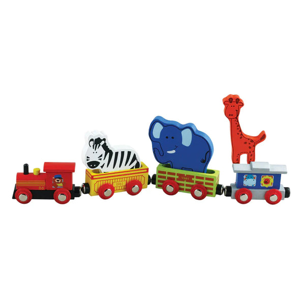 Li’l Chugs - Wooden Animal Train Set