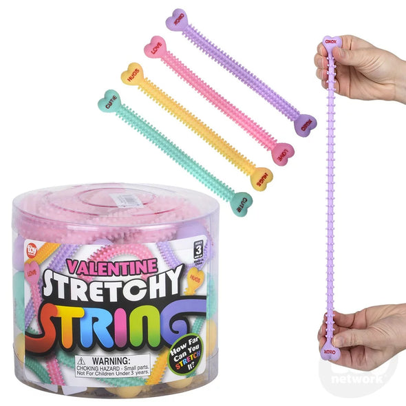 8" Valentine Stretchy String