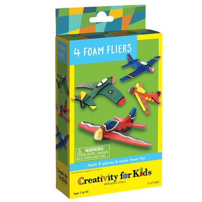 4 Foam Fliers Stunt Squadron Craft Kit