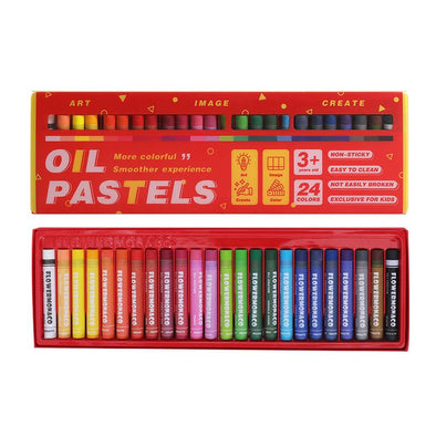 Flower Monaco Oil Pastels