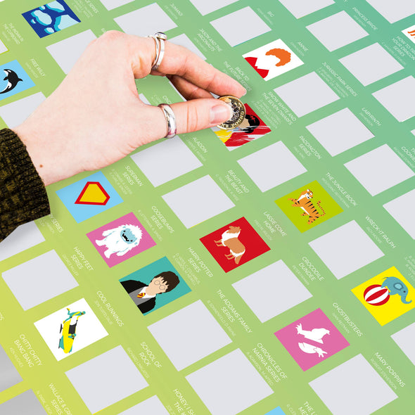 Family Movies Scratch Poster