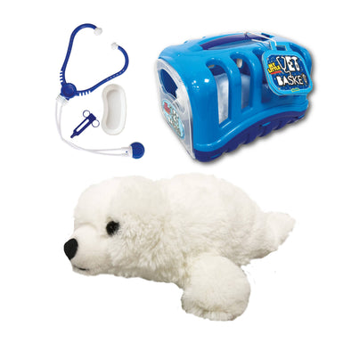 My Little Vet Basket - Harp Seal