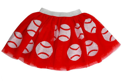 Sequin Baseball Tutu