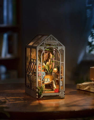 DIY Miniature House Book Nook Kit