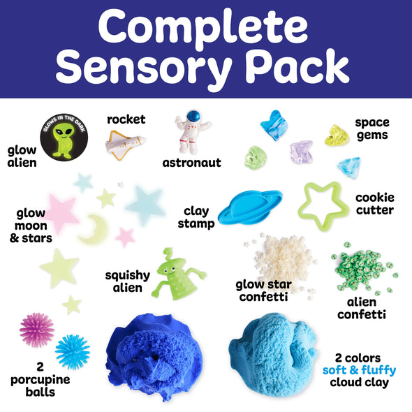 Sensory Pack Outer Space Play Set