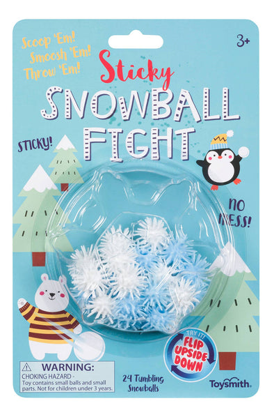 Sticky Snowball Fight