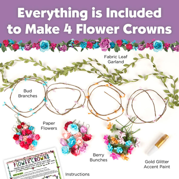 Create Your Own Flower Crowns DIY Craft Kit