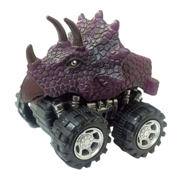 Wild Zoomies Pull-Back Car - Triceratops