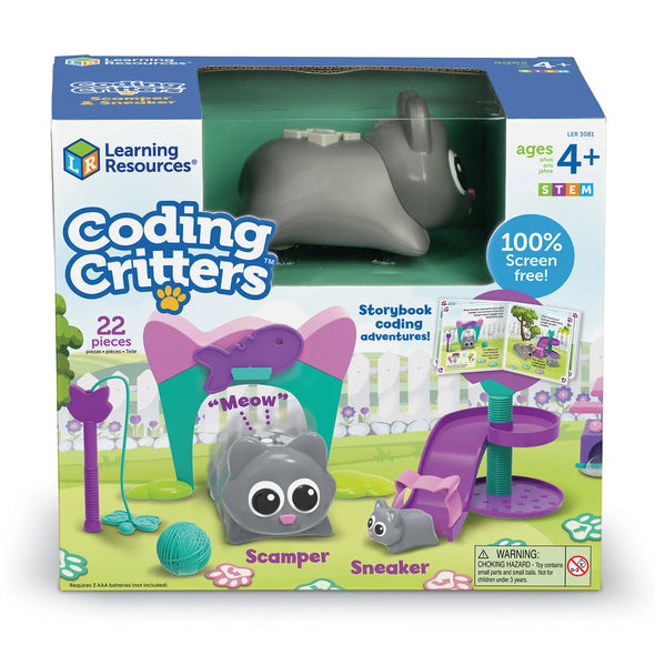 Coding Critters Scamper & Sneaker