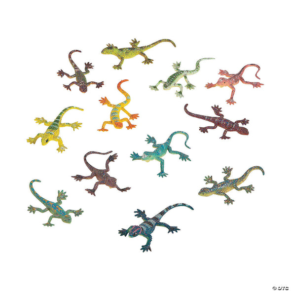 Mini Glitter Lizards