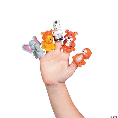 Mini Jungle Animal Finger Puppet